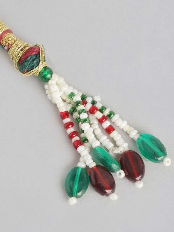 StuddedBeadedLayeredJewellerySet6